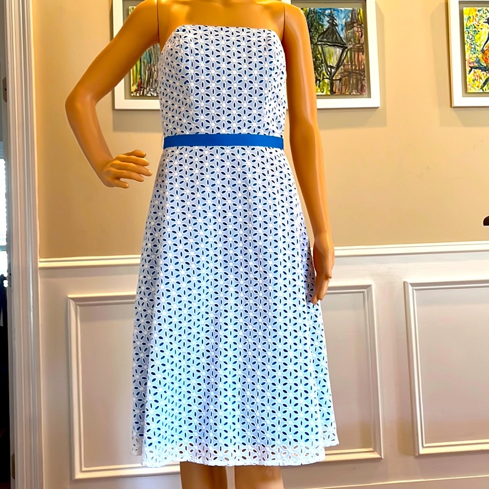 Lillie Rubin strapless dress